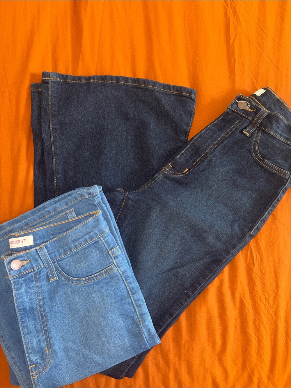 Women’s High-Rise Bell Bottom Jeans
